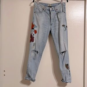 Citizens of Humanity Vintage Embroidered Jeans